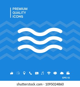 Wave Icon symbol