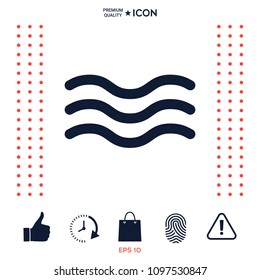 Wave Icon symbol