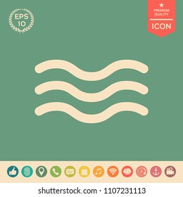 Wave Icon symbol