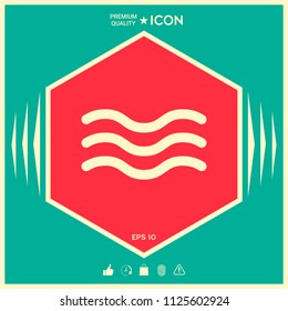 Wave Icon symbol