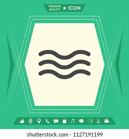 Wave Icon symbol