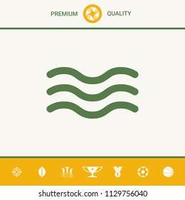 Wave Icon symbol