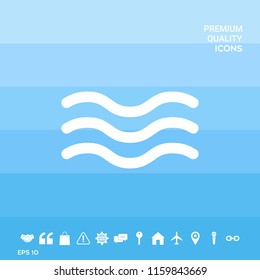 Wave Icon symbol