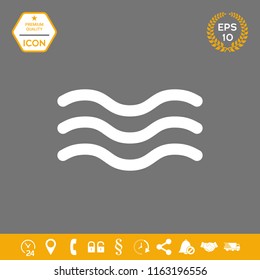 Wave Icon symbol