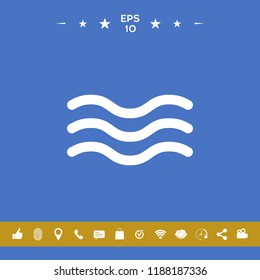 Wave Icon symbol