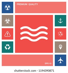 Wave Icon symbol