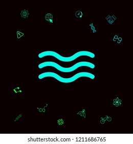 Wave Icon symbol