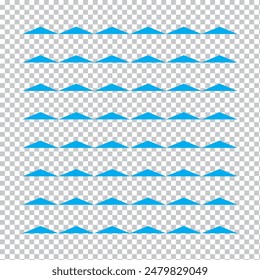 Wave Icon in trendy flat style isolated on grey background. Water wave symbol for your web site design, logo, app, UI. Vector illustration, EPS10.