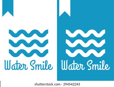 Wave icon vector