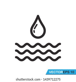 wave icon vector design illustration