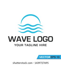 wave icon vector design illustration