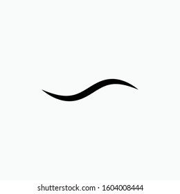 Wave Icon - Vector, Flat Sign & Trendy Symbol. 
