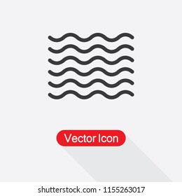 Wave Icon Vector Illustration Eps10