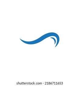 wave icon vector illustration logo design