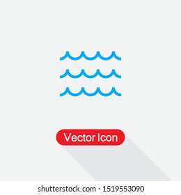 Wave Icon Vector Ilustration Eps10