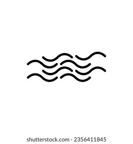 Wave Icon Vector. Wave Symbol
