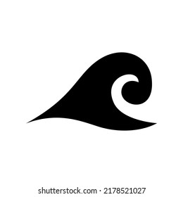 Wave Icon Vector Symbol Design Illustration