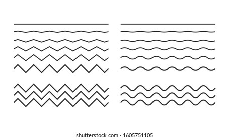Wave icon with white color on blue background.