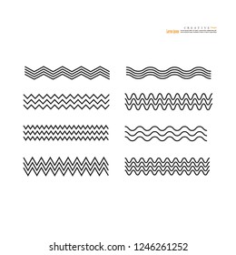 wave icon.vector illustration.