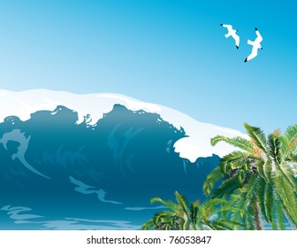 wave illustration