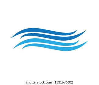 Wave illustration design