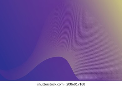 wave illustration gradient background, great for banners, presentations, business cards, web design, social media