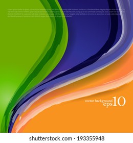 Wave Ink Background