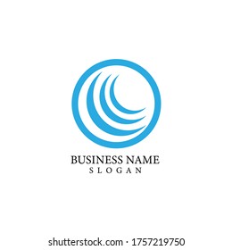 Propiedades del logotipo de ondulación y hoja en los pasos 10
