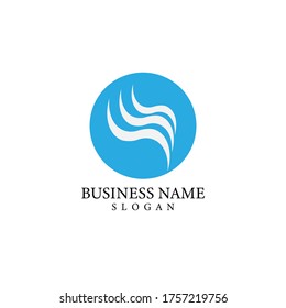 Propiedades del logotipo de ondulación y hoja en los pasos 10
