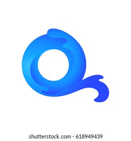 Wave Letter Q