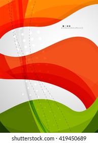 Wave light abstract background- color curve stripes and lines in various motion concepts and with light and shadow effects. Presentation banner and business card message design template set.