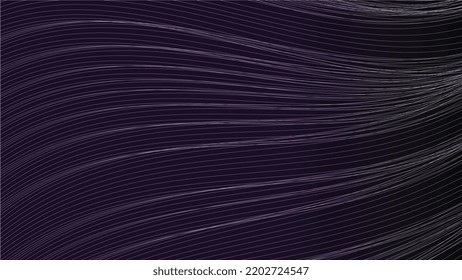 Wave Light, Glowing Lines | Lines Light on a Blue Background, Abstract Background, Line Wave Element, Sound Spectrum Equalizer Wallpaper, Vector Futuristic Particle Technology illustration. Vector