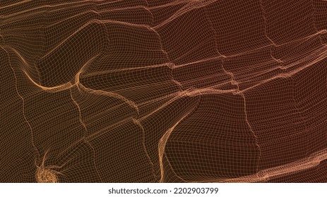Wave Light, Glowing Lines | Lines Light on a Gredient Background, Abstract Background, Line Wave Element, Sound Spectrum Equalizer Wallpaper, Vector Futuristic Particle Technology illustration. Vector