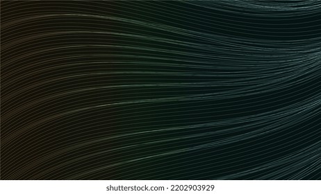 Wave Light, Glowing Lines | Lines Light on a Gredient Background, Abstract Background, Line Wave Element, Sound Spectrum Equalizer Wallpaper, Vector Futuristic Particle Technology illustration. Vector