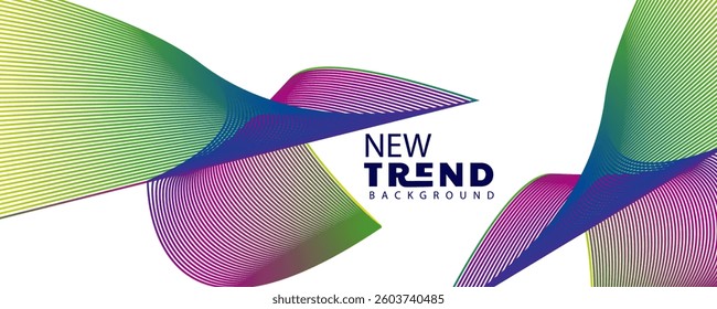 wave line abstract background, beautiful abstract wave technology background with blue light digital effect corporate concept