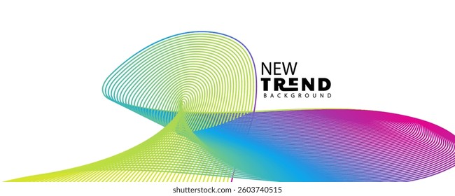 wave line abstract background, beautiful abstract wave technology background with blue light digital effect corporate concept