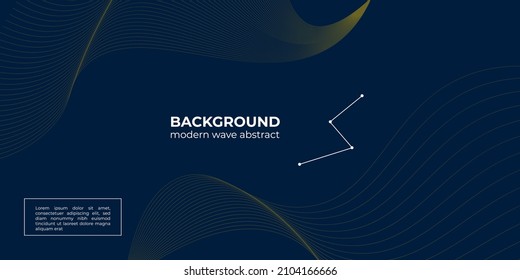 Línea de onda fondo abstracto moderno hipster vector gráfico futurista