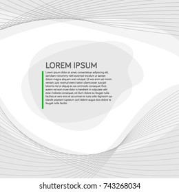 wave line abstract background with modern concept use for print and website design