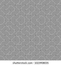 wave line abstract seamless pattern use for background or decoration texture.