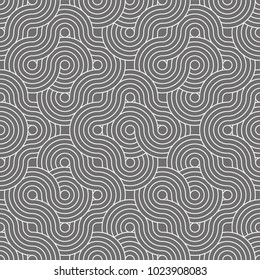 wave line abstract seamless pattern use for background or decoration texture.