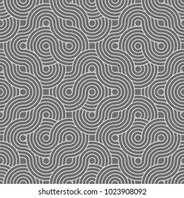 wave line abstract seamless pattern use for background or decoration texture.