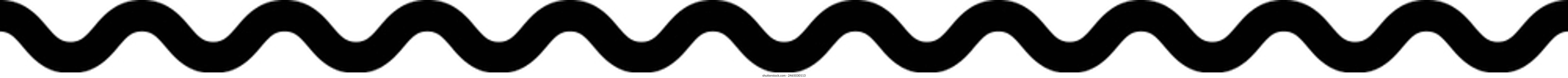 Wave line, abstract zigzag curves, seamless pattern texture design element illustration for background graphic 