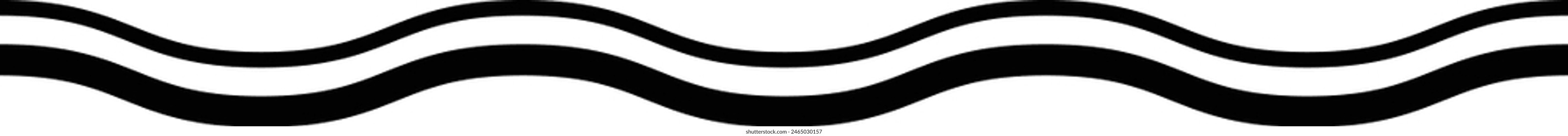 Wave line, abstract zigzag curves, seamless pattern texture design element illustration for background graphic 