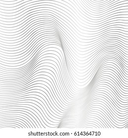 wave line background