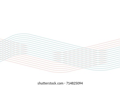 Wave line background.