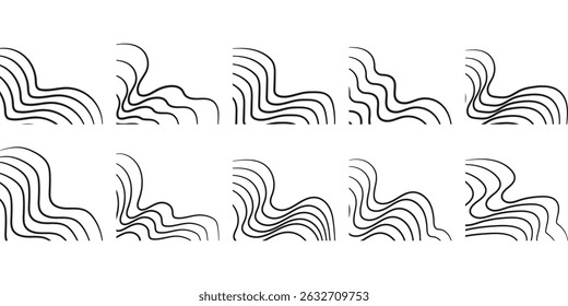 Wave Line Corner  Design Collection