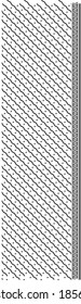 wave line and dot pattern for fabric print and texture or tiles use