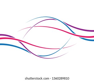 Wave line icon