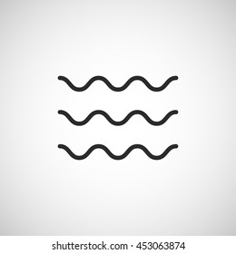  wave line icon