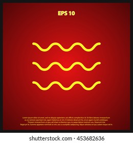  wave line icon